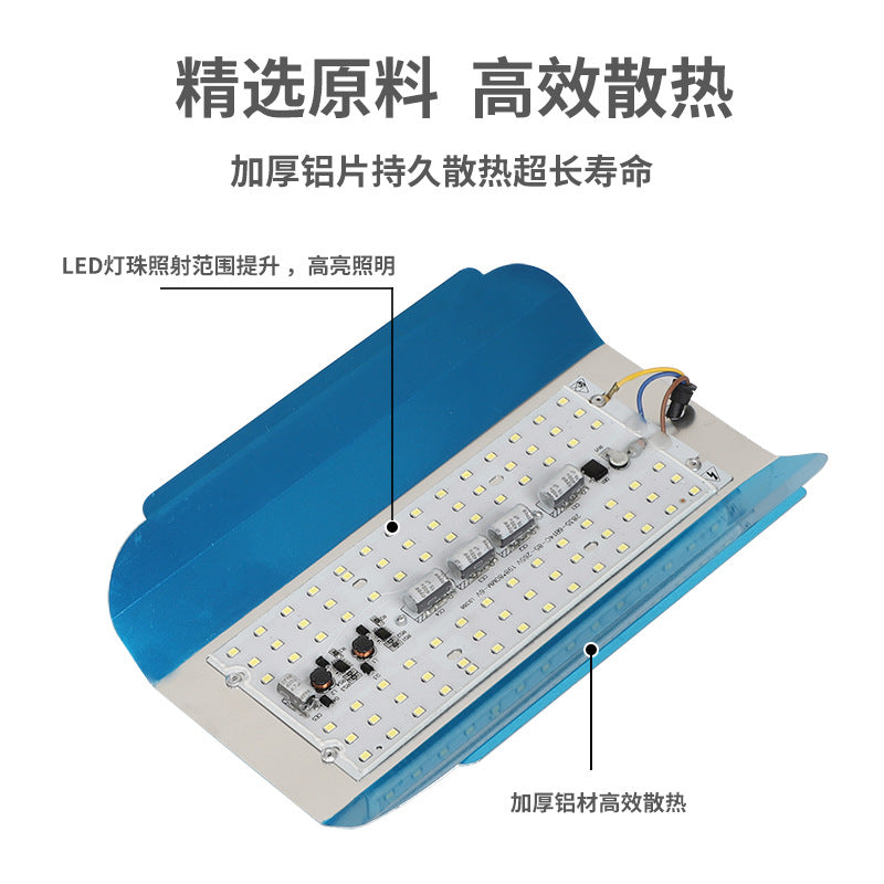 LED high brightness and wide pressure iodine tungsten lamp