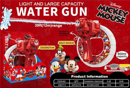 Minions Kuromi Water Toy Handheld Automatic Multi-Style Gun