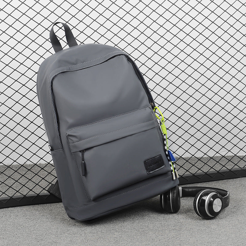 Casual rechargeable backpack men