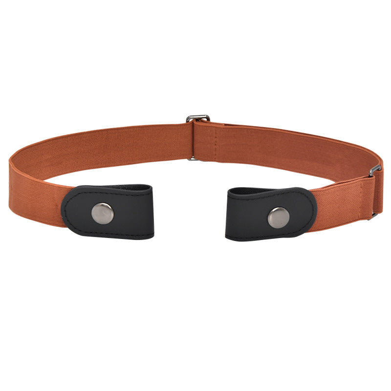 Traceless elastic student belt