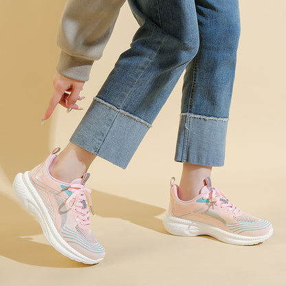 Zapatillas de correr transpirables para mujer. 