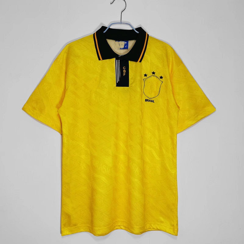 Camiseta retro de Brasil 11 Romántico de Tailandia 91-93