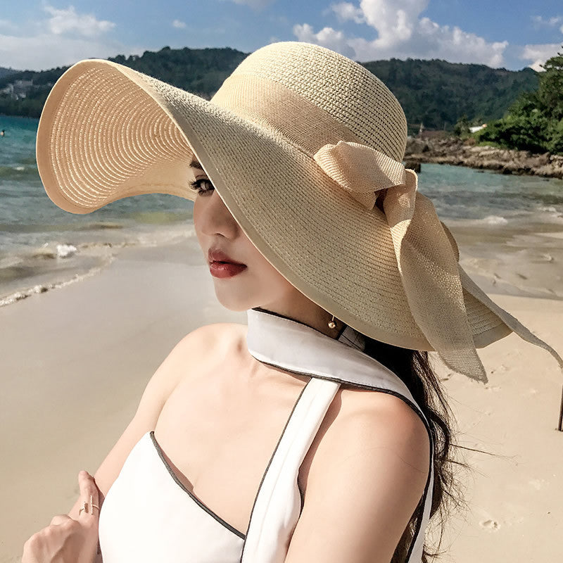 Summer Beach Wide-Brim Sun Hat