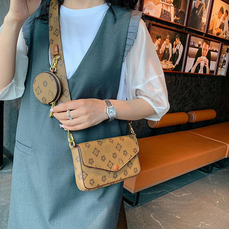 Retro bag shoulder square bag