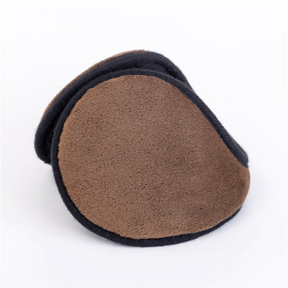 Men's Thick Plush Earmuffs (Behind-the-Head Style)