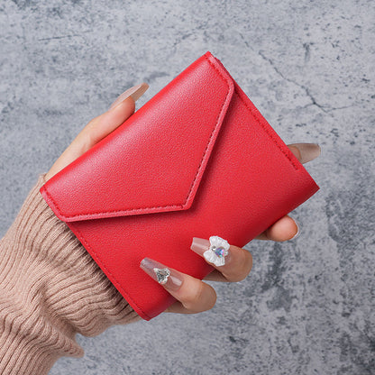 Simple wallet card bag female