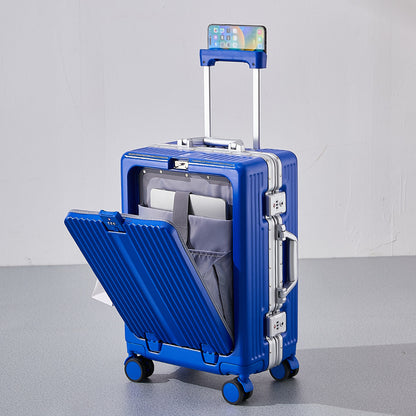 Aluminum frame suitcase 24 inch anti-drop