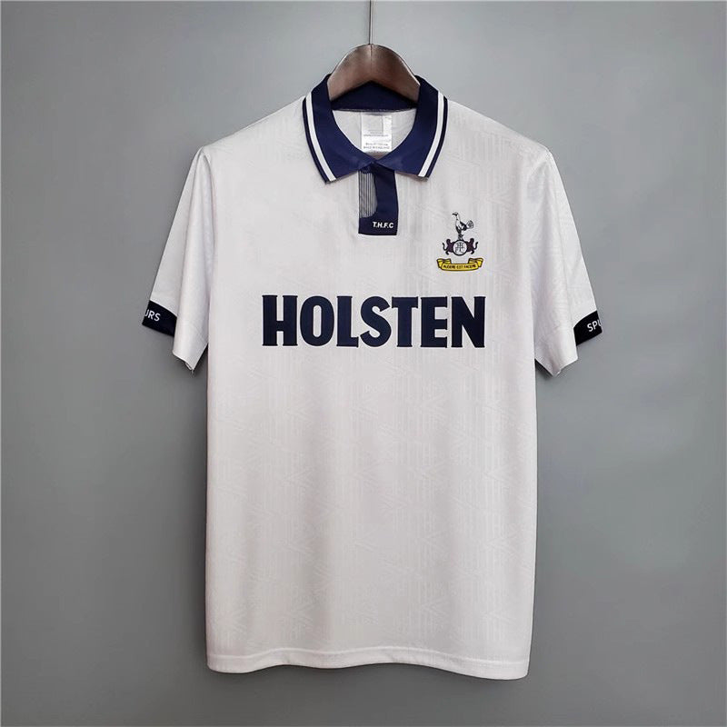 Retro Tottenham Keane Baddiel Defore Short Sleeve