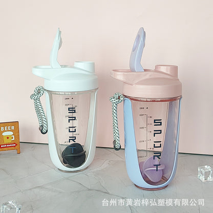 590ML Protein Powder Shake Cup Sports Shaker Cup