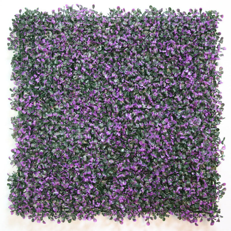 Artificial plant wall purple Milan lawn