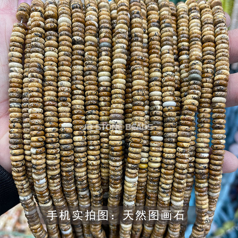 2 * 6Mm abacus beads disc loose beads