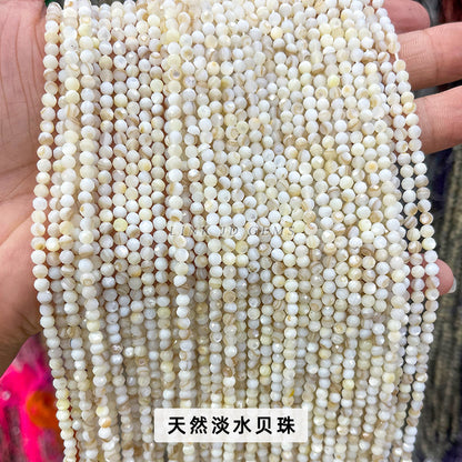 3Mm faceted small beads round beads cut loose beads