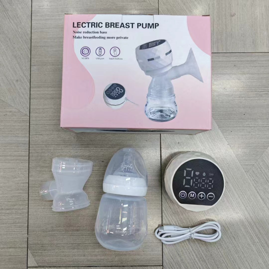 Electric breast pump intelligent integrated