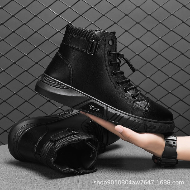 Trendy High-Top Martin Boots