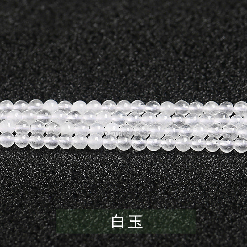 Very fine beads all kinds of crystal agate 2mm-3mm round beads