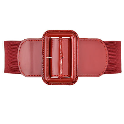 Beauty Metal Square Pin Buckle Belt