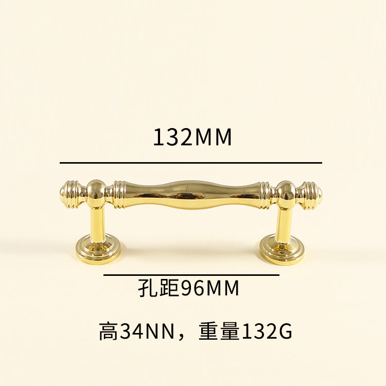 fashion Brass handle for French cabinet door