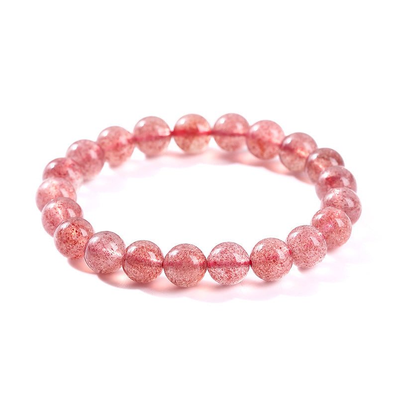 Pigeon Blood Strawberry Crystal Bracelet