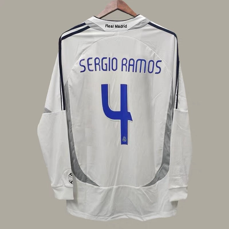 06-07 Real Madrid Retro Home Away Ronaldo Beckham Ra¨²l Guti Jersey