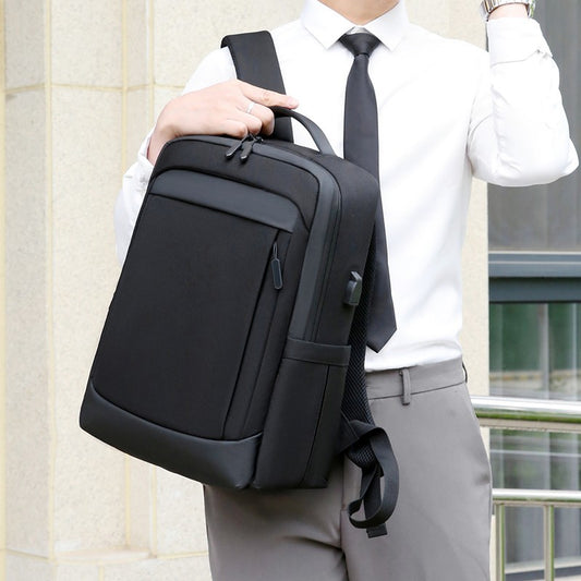 Waterproof men's computer backpack