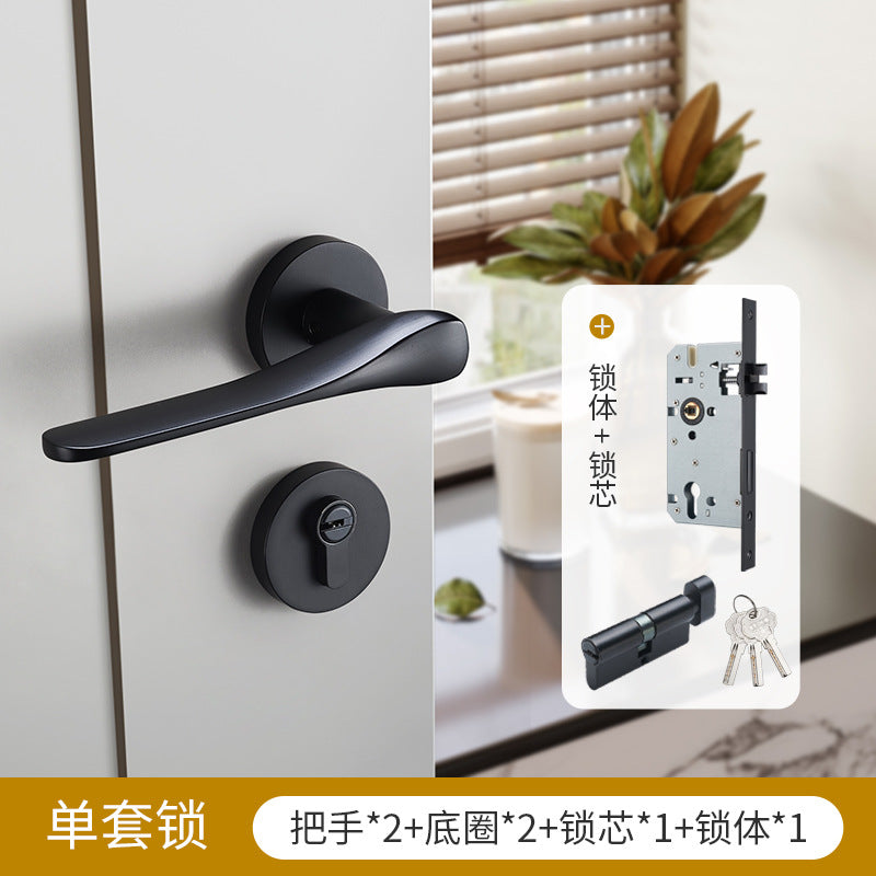 fashion Brass silent door lock