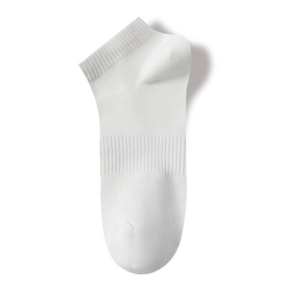 Men's Spring-Summer Thin Breathable Short Cotton Socks