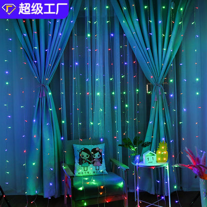 LED Curtain Light String Waterproof Christmas Lights