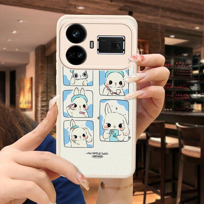 OPPO Realme GT5 Cute Cartoon Case Textured Creative