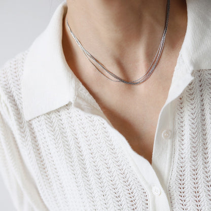 Necklace Multilayer Clavicle Chain