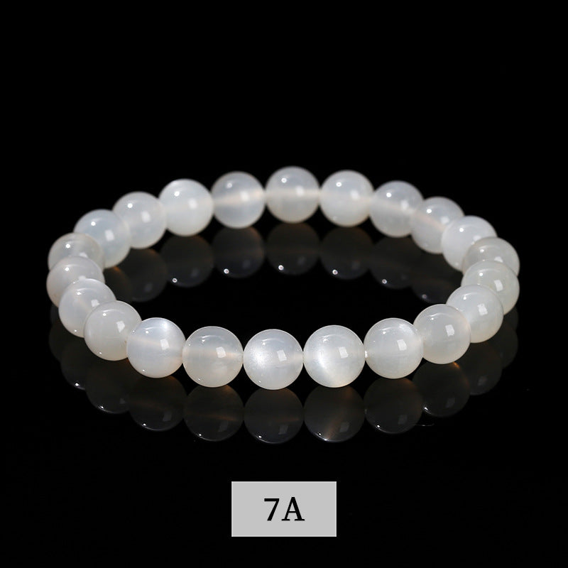 White Moonlight Bracelet Single Ring