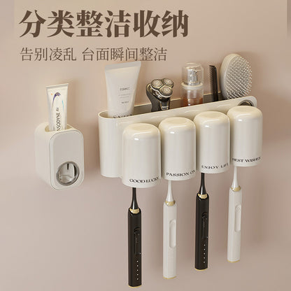 Toothbrush Holder Storage Rack