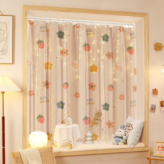 No-Punch Curtain Rings, Ready-Made Sheer Curtains