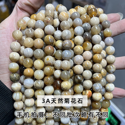 Wholesale of multi-material natural stone loose bead accessories