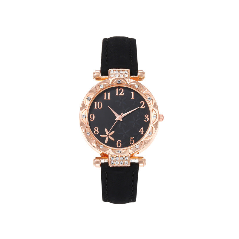 Black Starfish Dial Women's Watch