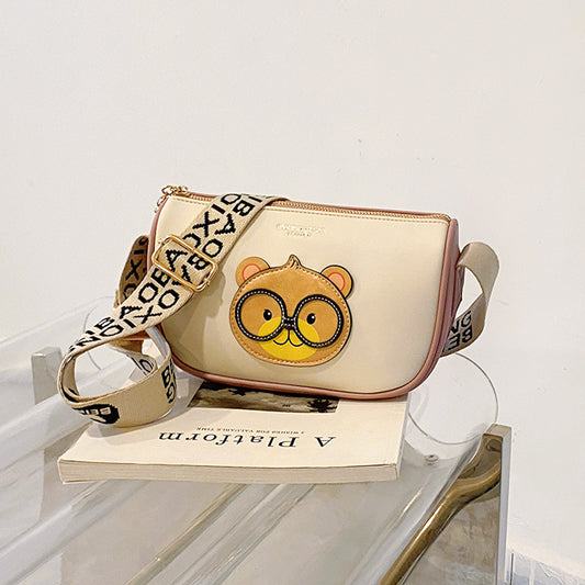 Bear cartoon women's bag