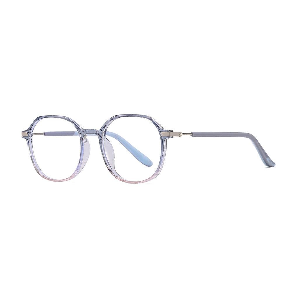 New TR90 Ultra-Light Cool Brown Frame Anti-Blue Light Glasses