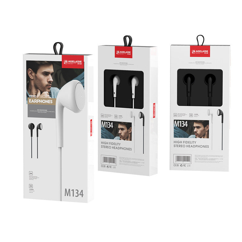 Branded Wired Earphones Huawei Apple with Packaging