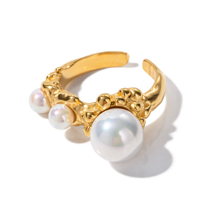 Pearl open ring