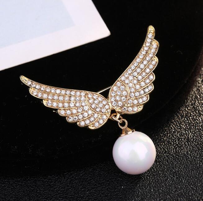 Angel Wings Wing Brooch