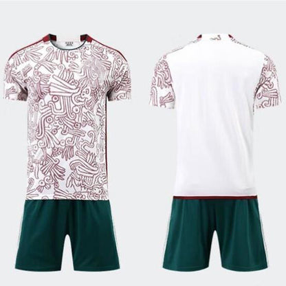 2022 World Cup Mexico 21 Henry Home/Away Short Sleeve 9 Ra¨²l Set Jersey