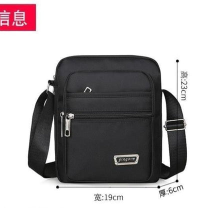 Men's Crossbody Bag Oxford Cloth