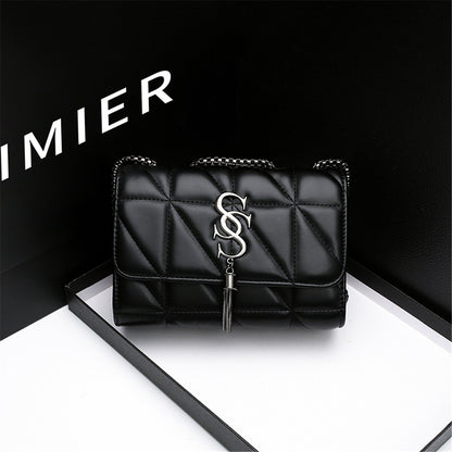 Chanel style small square bag crossbody bag