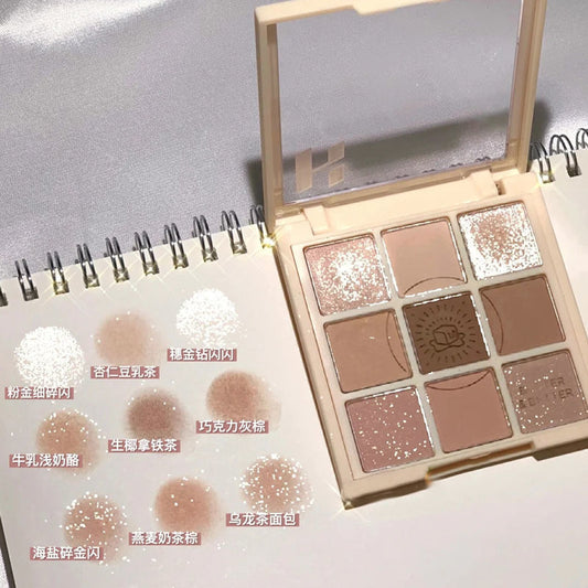 Nine-Color Eyeshadow Palette