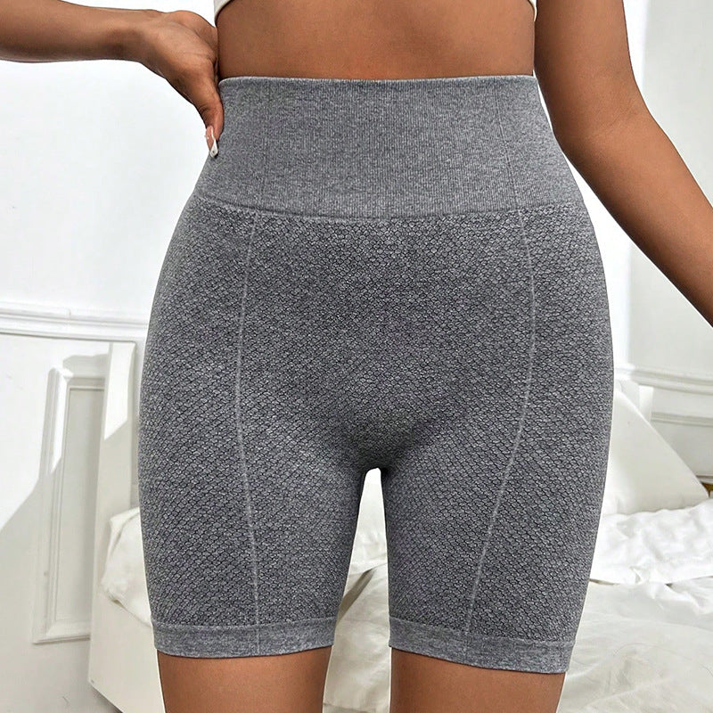 Cross-Border High-Waist Honeycomb Butt-Lifting Yoga Pants