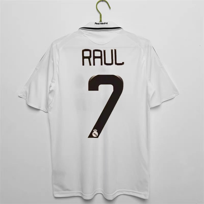 08-09 Real Madrid Home Away Retro Raul Van Nistelrooy Robben Jersey