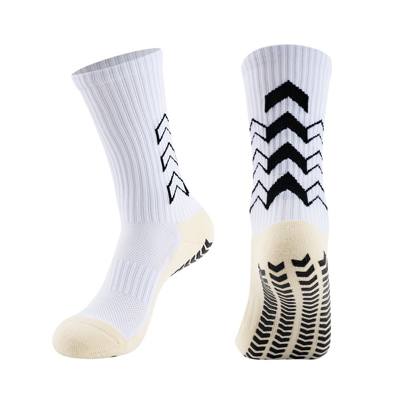 Anti-Slip Soccer Socks Unisex Mid-Length Gel