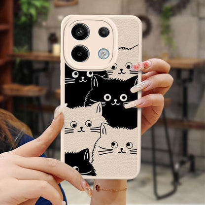 Redmi Note 13 Pro Unisex Creative Personalized Case New Nordic Style Couple