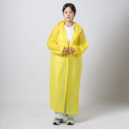 Conjunto de impermeable desechable 