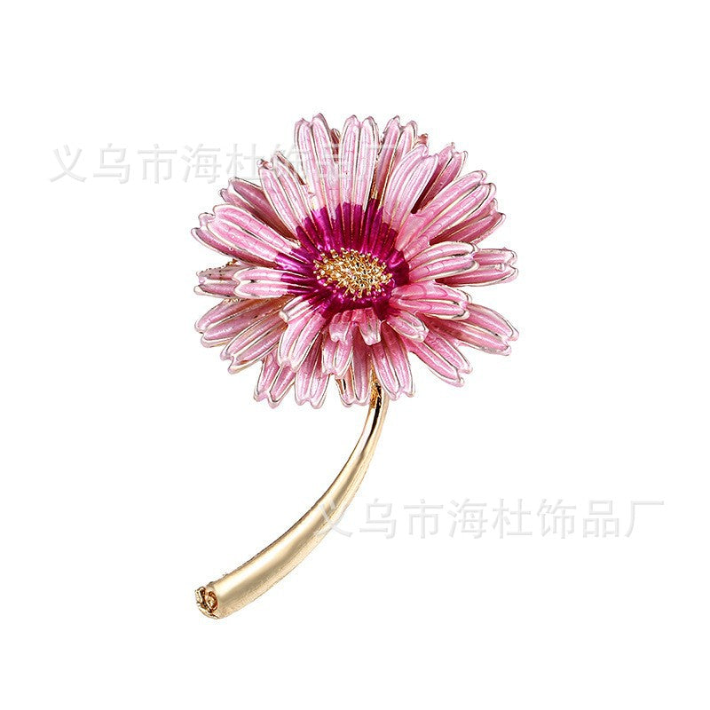 Pearl Peony National Style Brooch