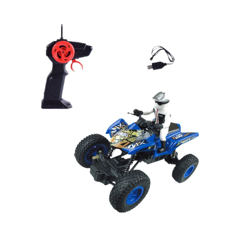 Rechargeable Remote Control Car and Motorcycle: High-Speed Drifting, Children's Electric Racing and Off-Road Vehicle Toy